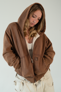 CALI ZIP UP HOODIE